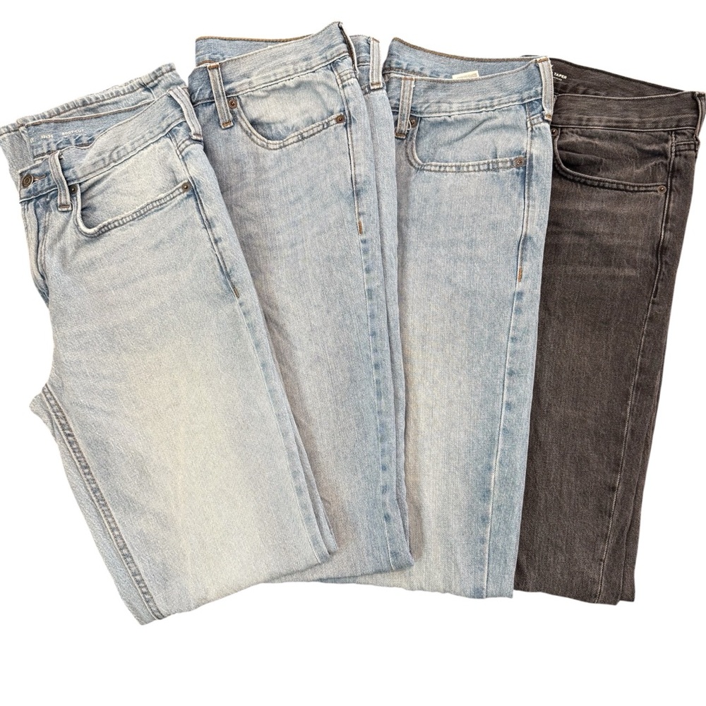 Set of Four OLD NAVY Denim Jeans men’s size 33x36